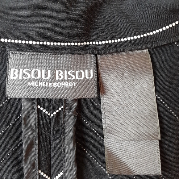 Michele Bohbot Bisou Bisou Pinstripe Pant Suit Set - Picture 11 of 16